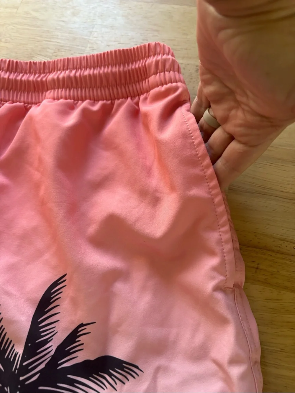 Men’s palm tree, swim trunks